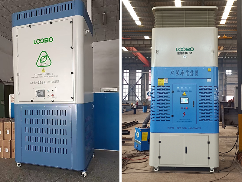 路博環保自循環焊煙凈化器：靈活布置，高效凈化一步到位